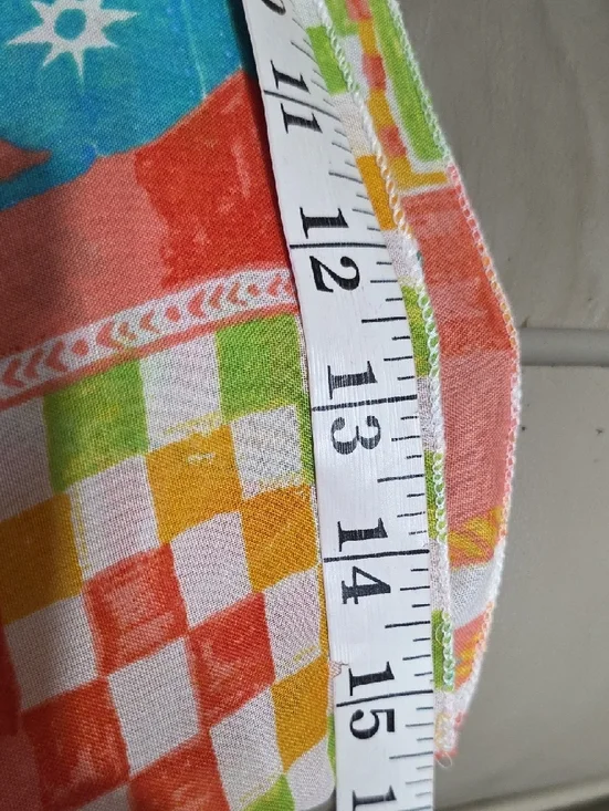 NWT Violet Sky Women's Gauzy Wide Leg Pants Tropical Semi-Sheer Elastic Sz 3X - Picture 10 of 12